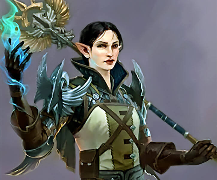 Fiona of the Grey Wardens Dragon Age Character profile