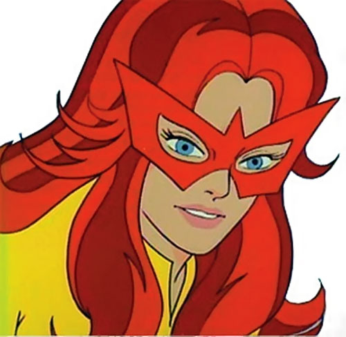 Firestar SpiderMan and his Amazing Friends cartoon version Profile