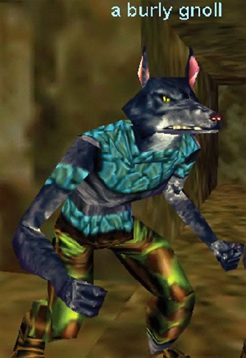 Gnoll warrior Everquest I monster Species profile