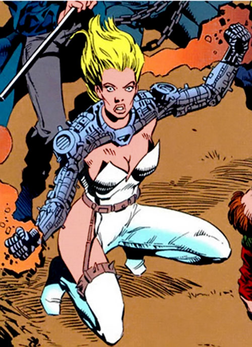 Heatmonger DC Comics Justice League foe Cadre Aryan Profile