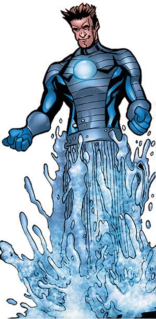 HydroMan Marvel Comics SpiderMan enemy Character profile