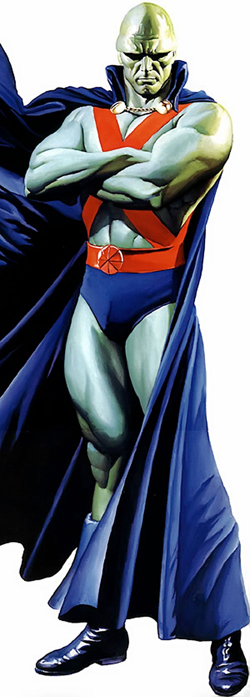 Martian Manhunter JLA DC Comics J'onn J'ozz