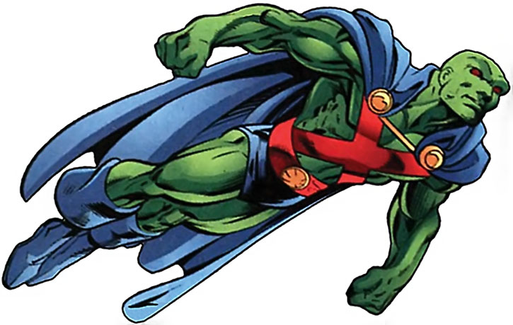 Martian Manhunter JLA DC Comics J'onn J'ozz