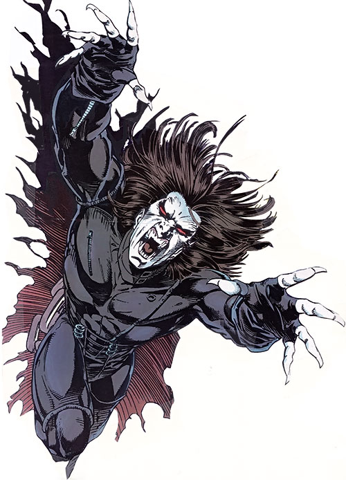 Morbius Marvel Comics Living Vampire 1990s Character profile