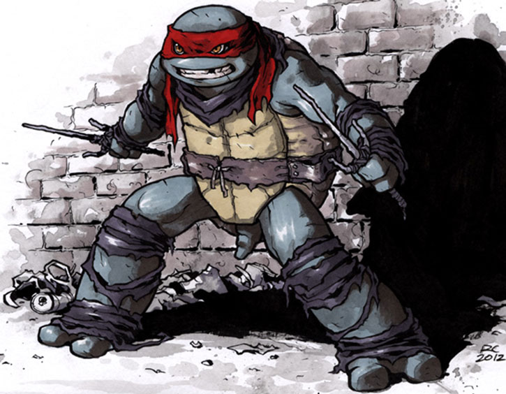 Raphael Teenage Mutant Ninja Turtles Early
