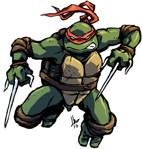 Raphael Teenage Mutant Ninja Turtles Early