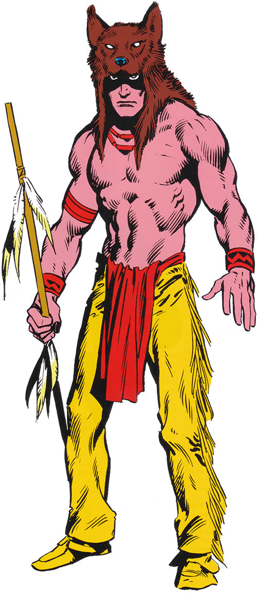 Red Wolf Marvel Comics Talltrees Native American hero Profile
