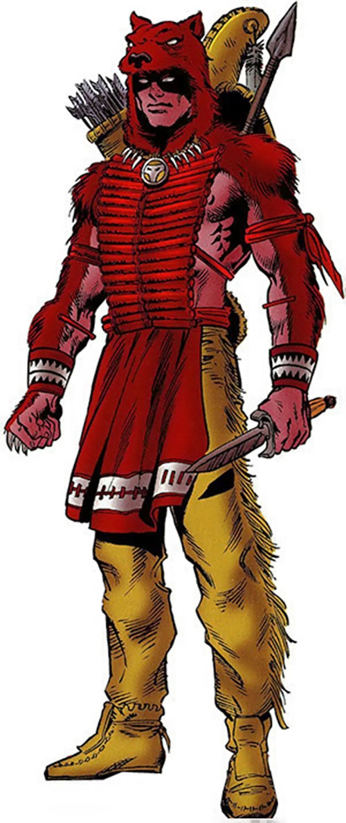 Red Wolf Marvel Comics Talltrees Native American hero Profile