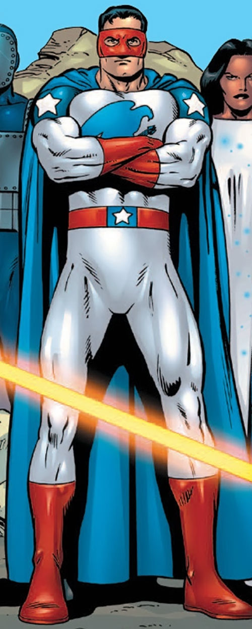 Sentinel Silver Age Sentinels RPG Character profile