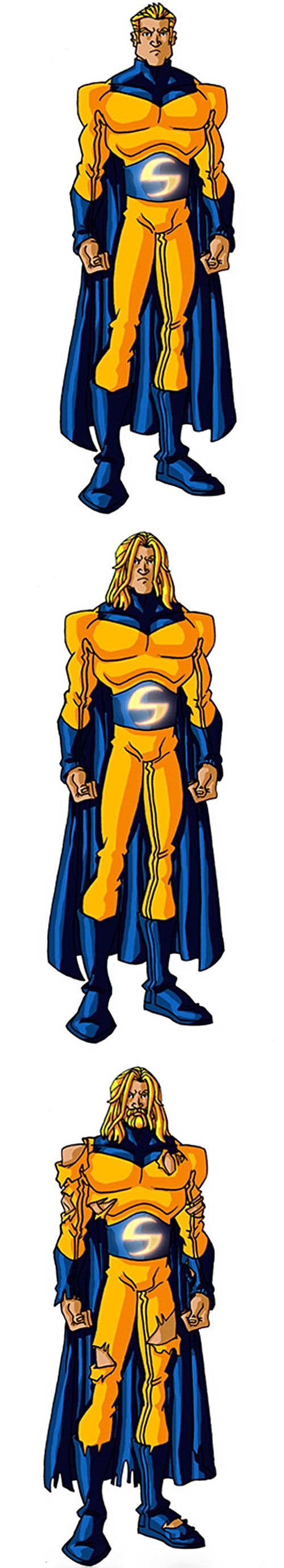 Sentry Marvel Comics Avengers character Broken Superman