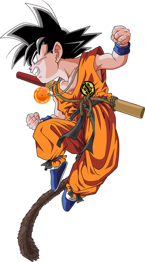 Songoku at age 15 Dragon Ball Character profile