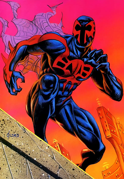 SpiderMan 2099 Marvel Comics Miguel O'Hara Character profile