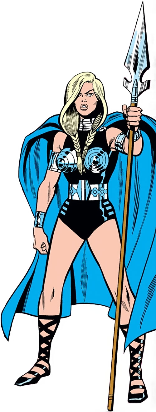 Valkyrie Marvel Comics Defenders Brunnhilde Character profile
