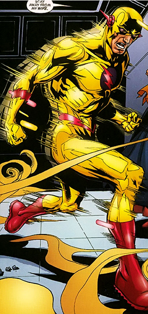 Zoom DC Comics Flash enemy Hunter Zolomon Profile