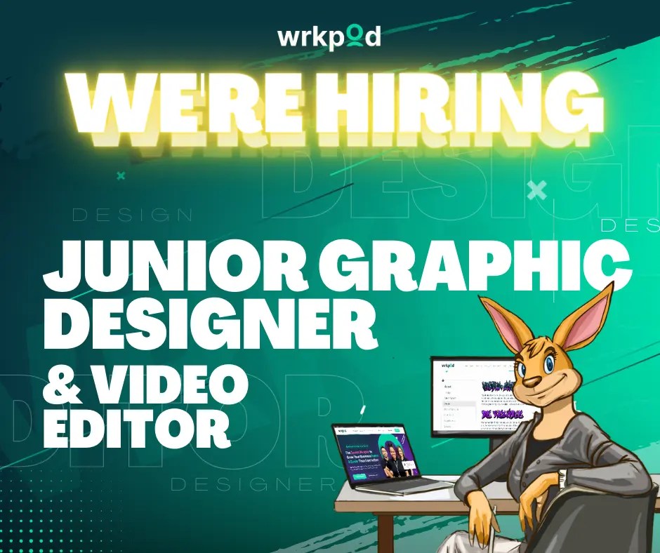 Junior Graphic Designer & Video Editor WrkPod