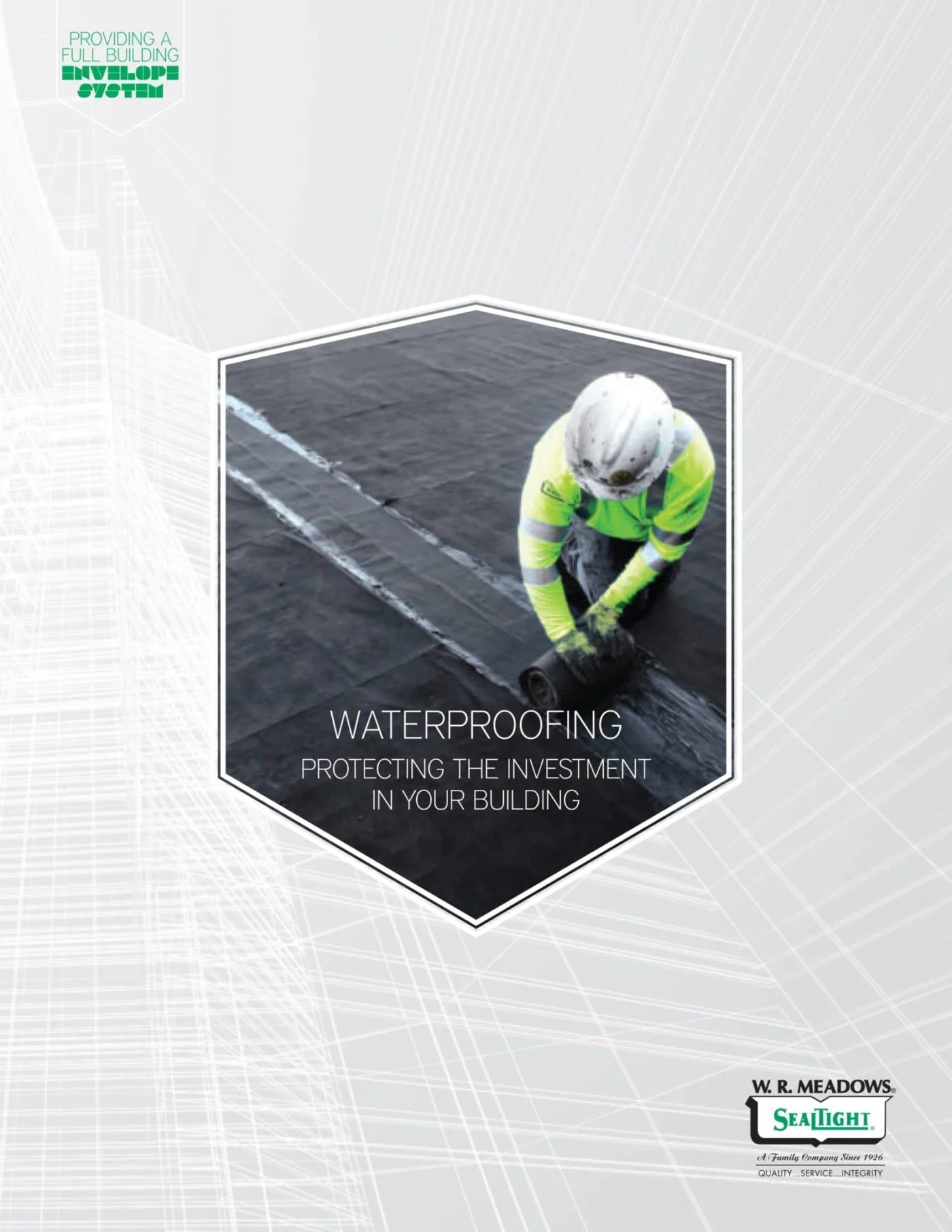 Add our updated waterproofing brochure to your product library Blog W. R. Meadows