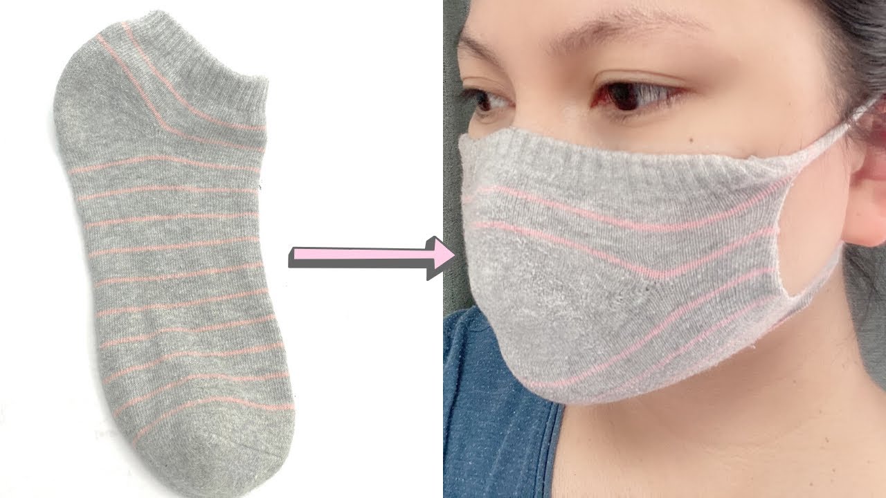 How to make a mask out of a new sock! 97.9 WRMF