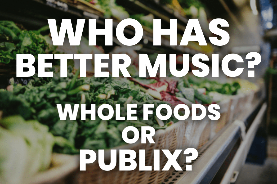 Who Has Better Music Whole Foods or Publix? 97.9 WRMF