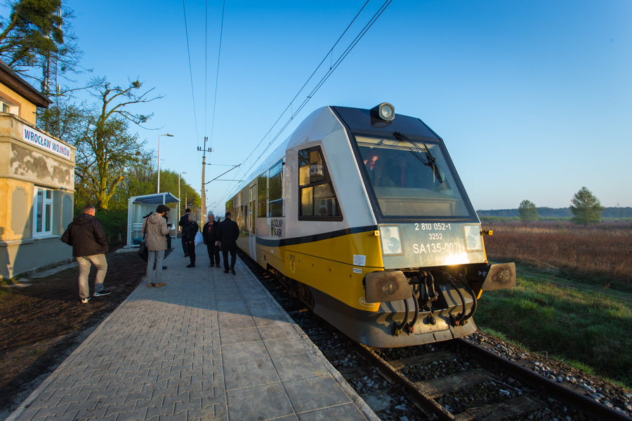 Od 10 kwietnia ruszają pociągi z Wojnowa na Dworzec Główny www.wroclaw.pl