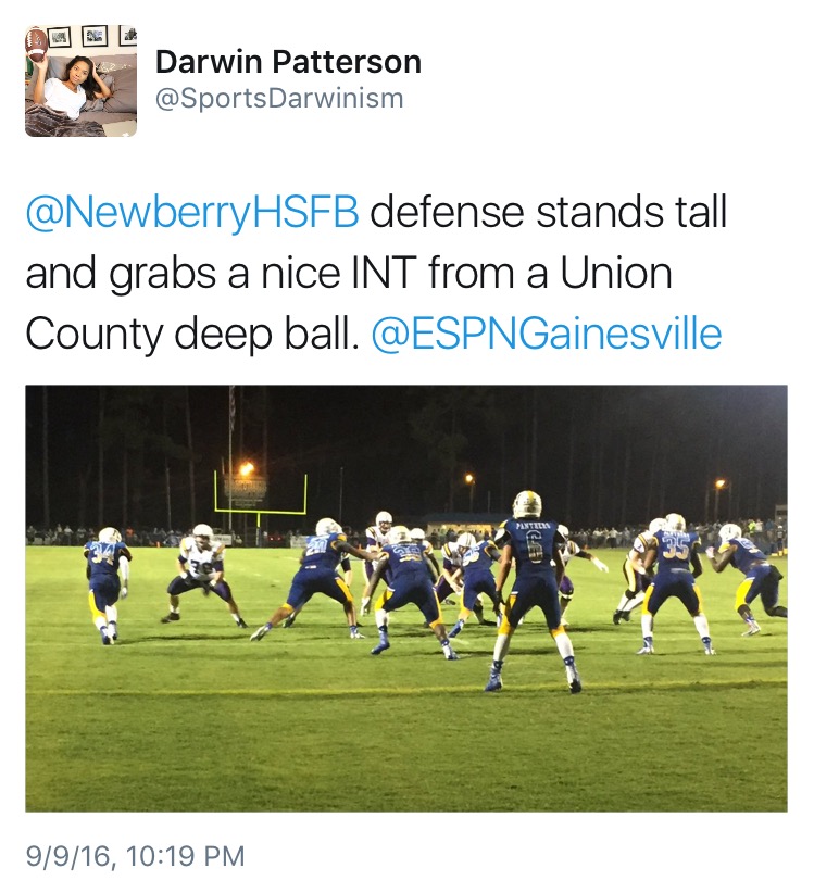 High School Football Newberry Upsets Union County, 4022 In A Class 1A