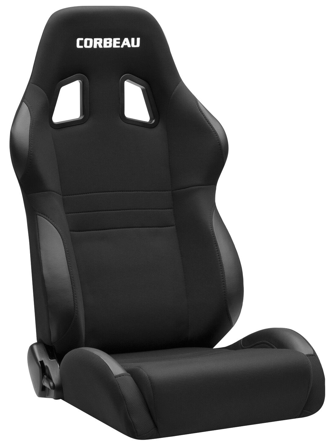 Corbeau A4 Seats Black Cloth