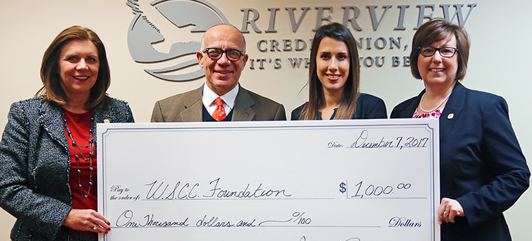 Riverview Credit Union Establishes Scholarship at WSCC Washington