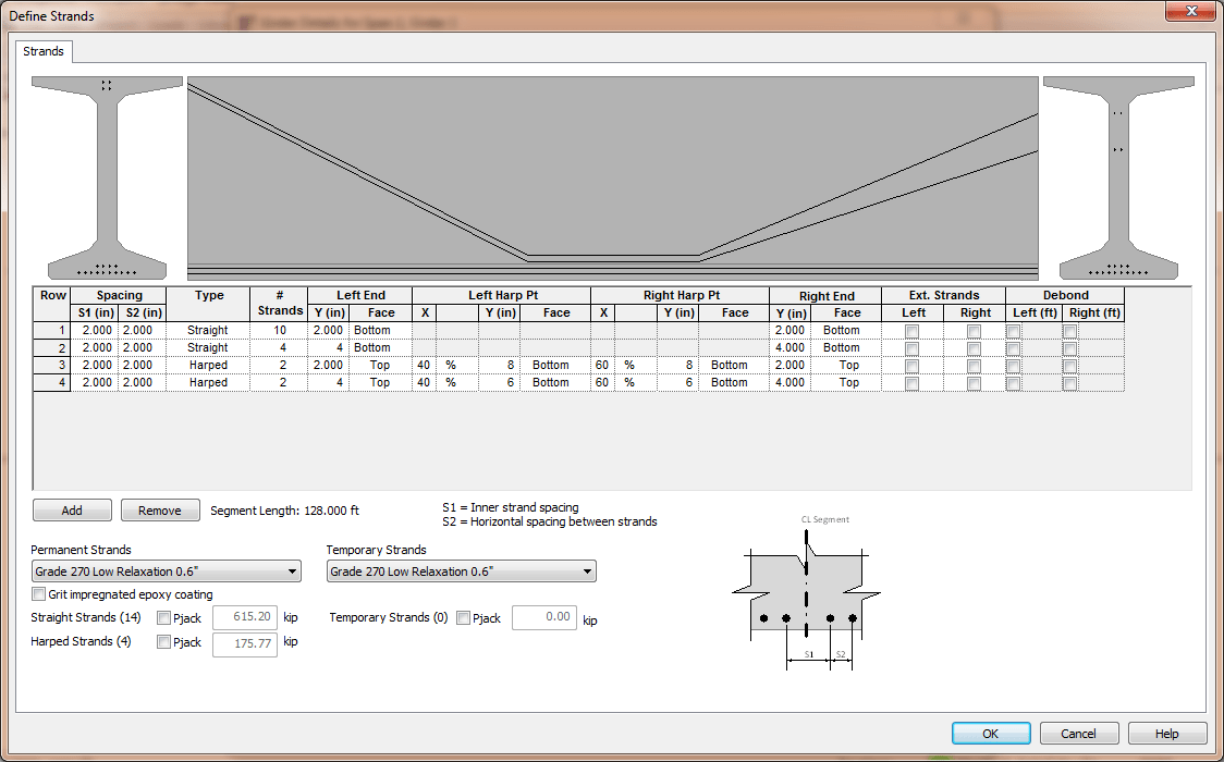 PGSuper Defining a Girder