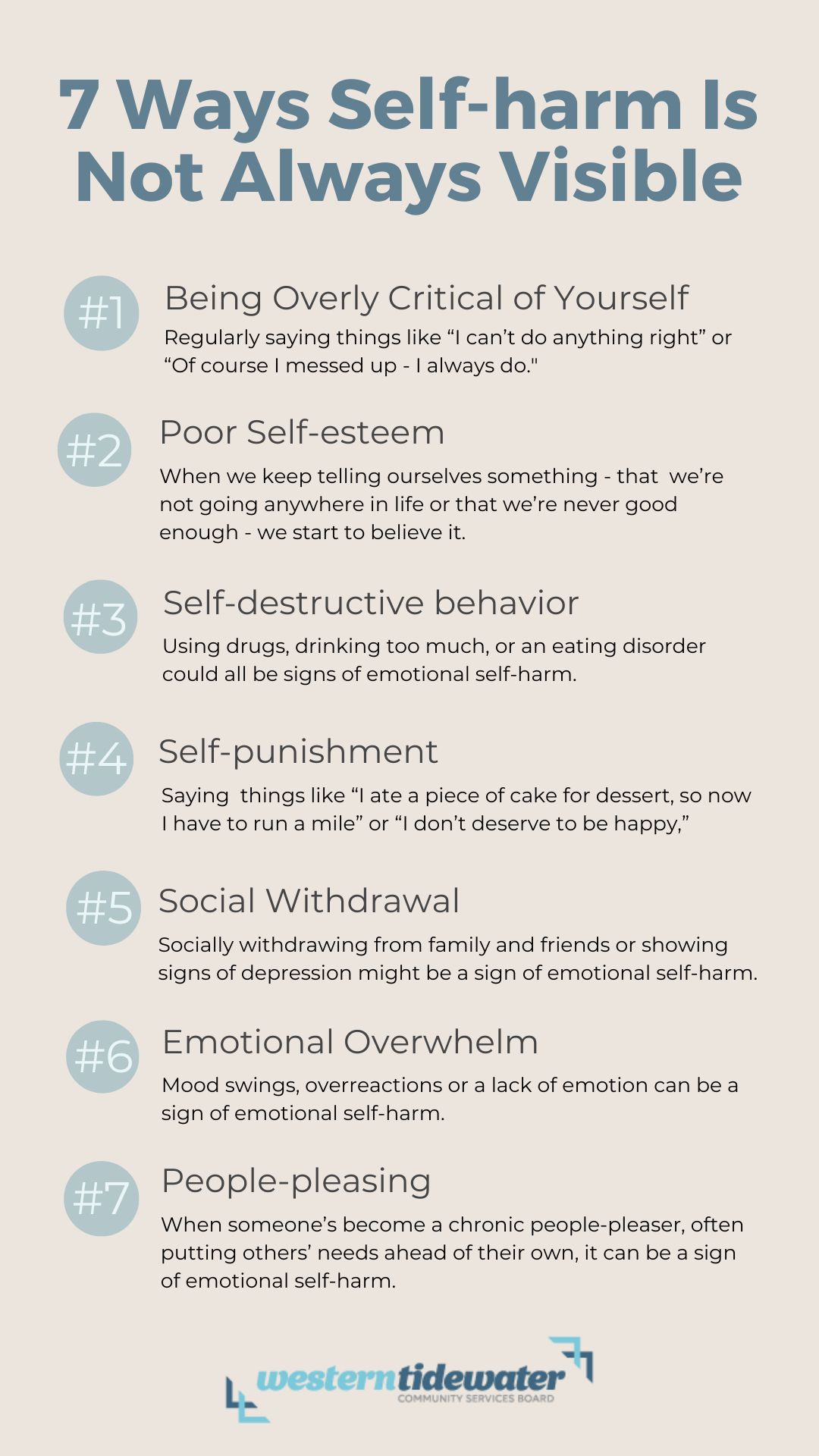 7 Ways Selfharm Is Not Always Visible WTCSB