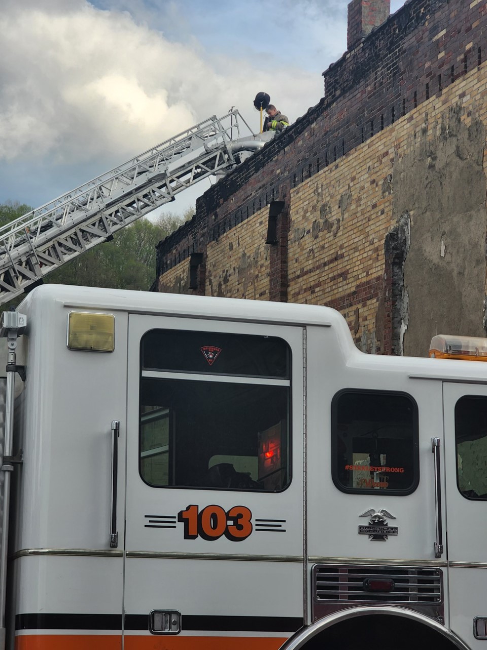 Crews on scene at a structure fire in Wellsburg WTRF