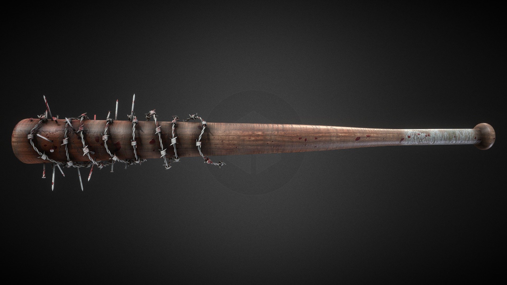 ArtStation Barbed Wire Baseball Bat