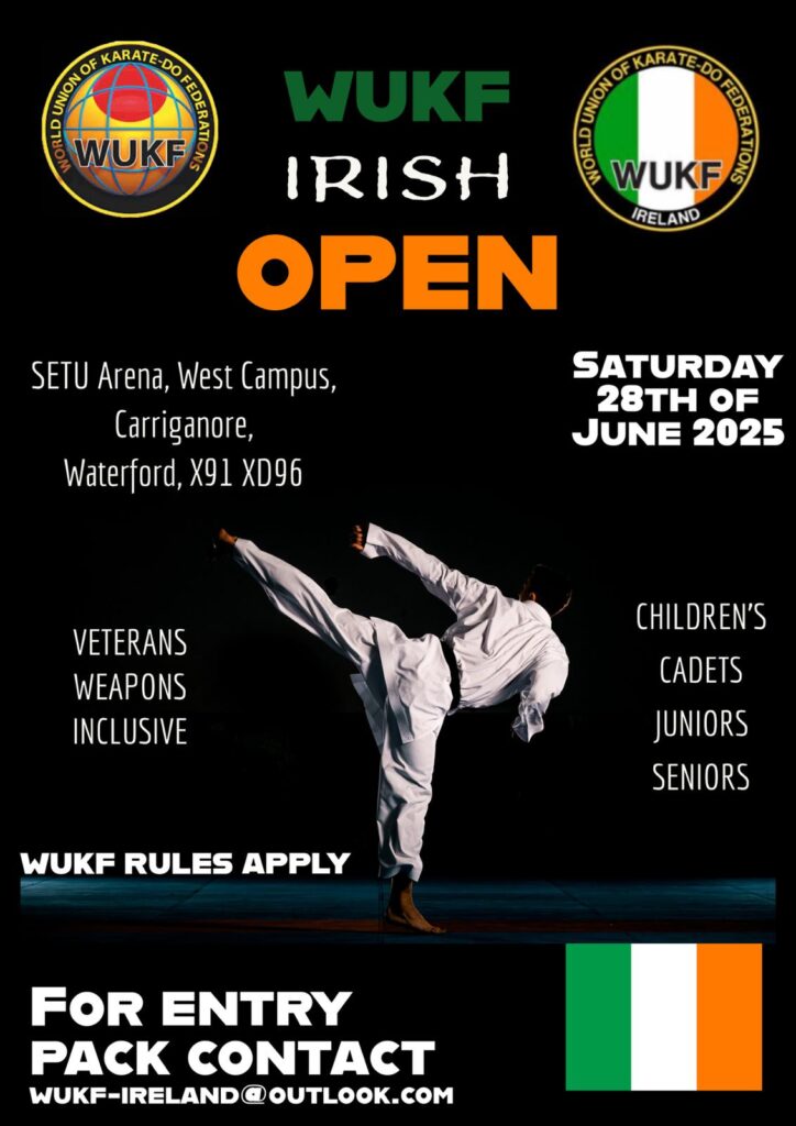 WUKF Irish Open World Union of KarateDo Federations