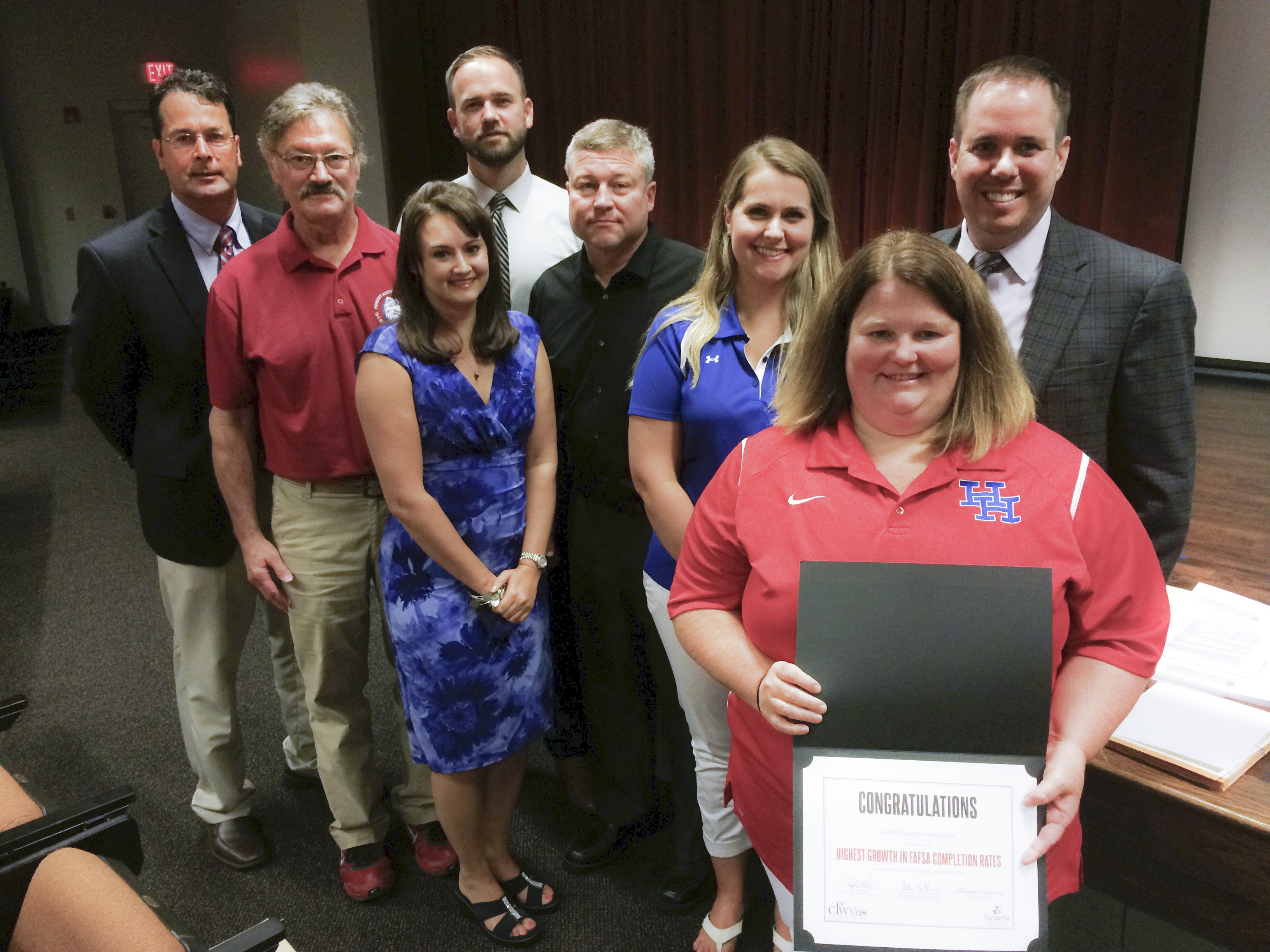Higher Education Policy Commission recognizes Kanawha County high