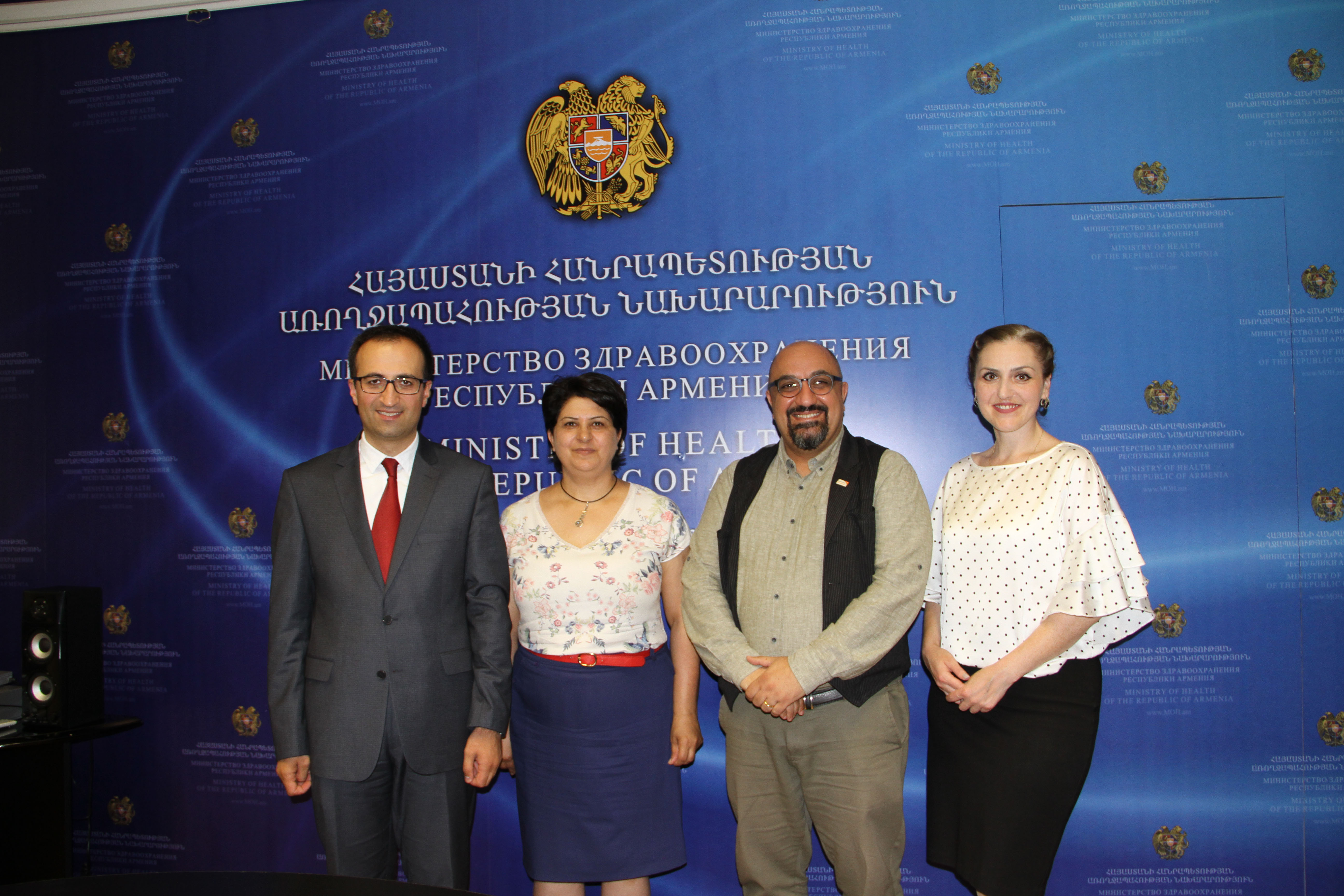 Meeting with the representatives of the new Government of Armenia