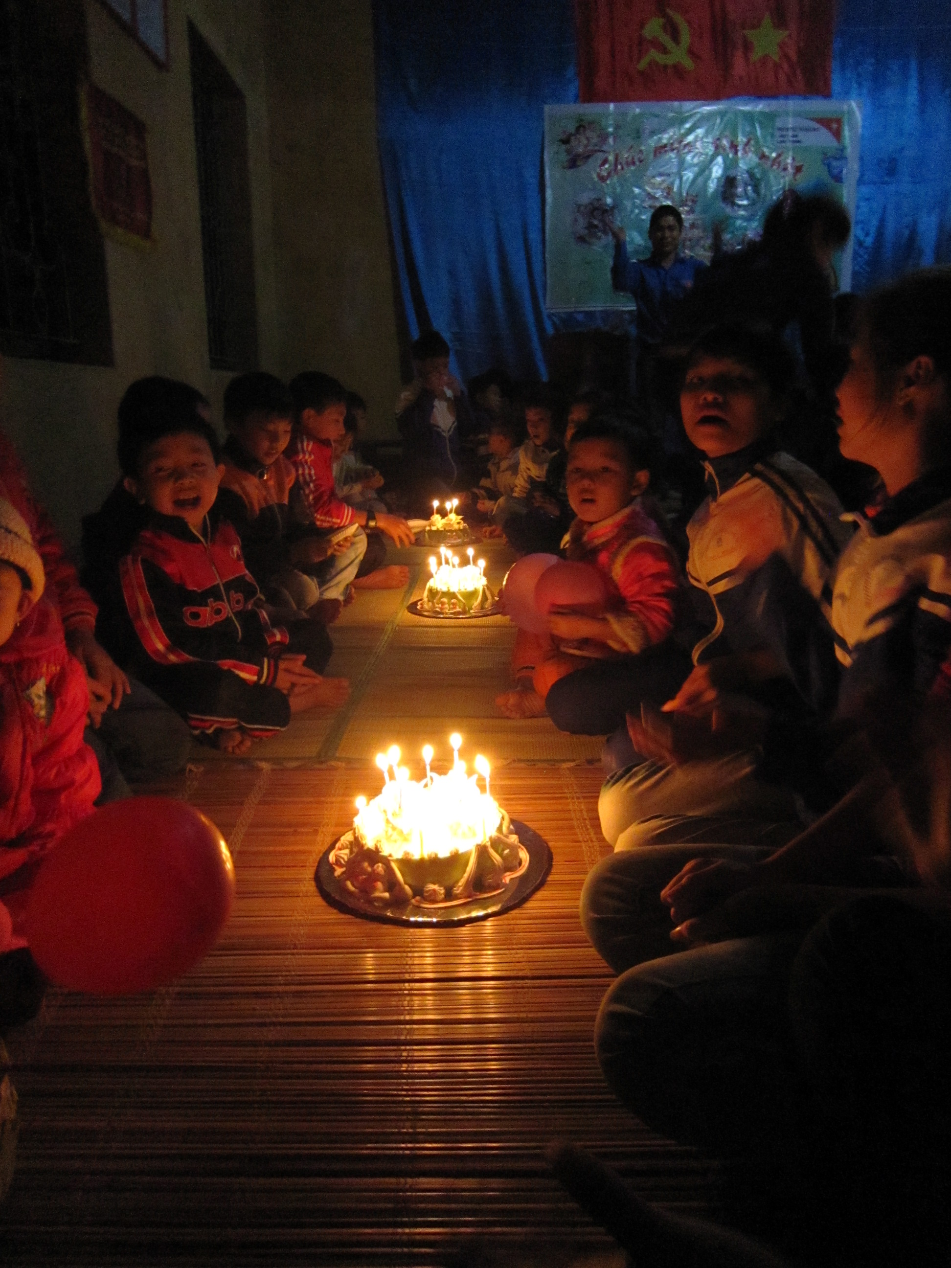Children Celebrate First Birthday Party in Thanh Hoa Vietnam World