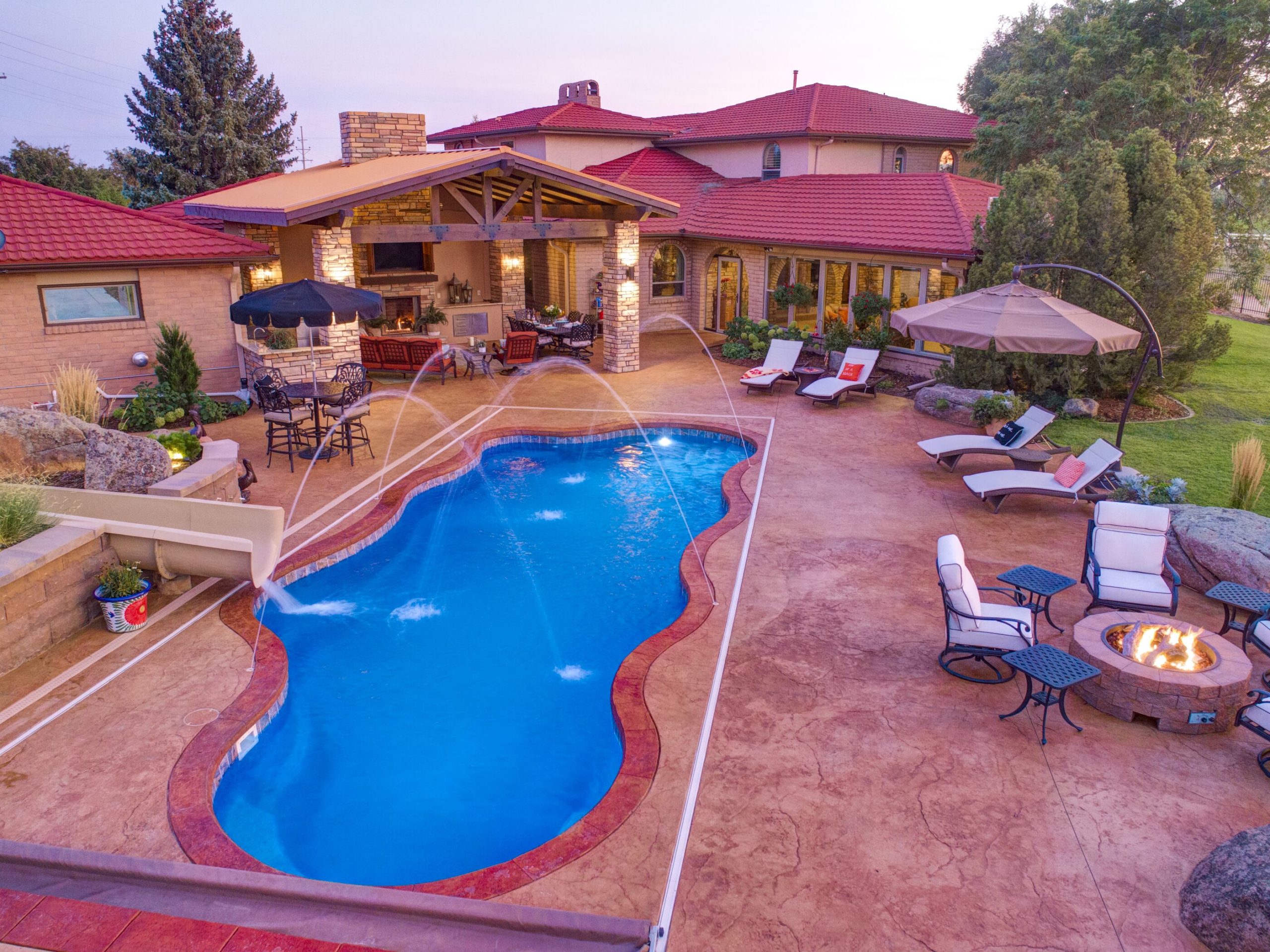 Swimming Pool Water Features West Virginia Pool Construction