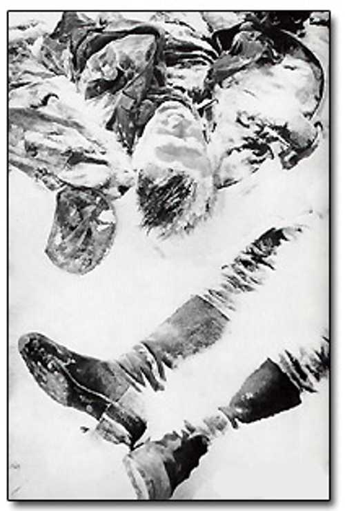 German soldiers frozen to death Dramatic Photos Gallery