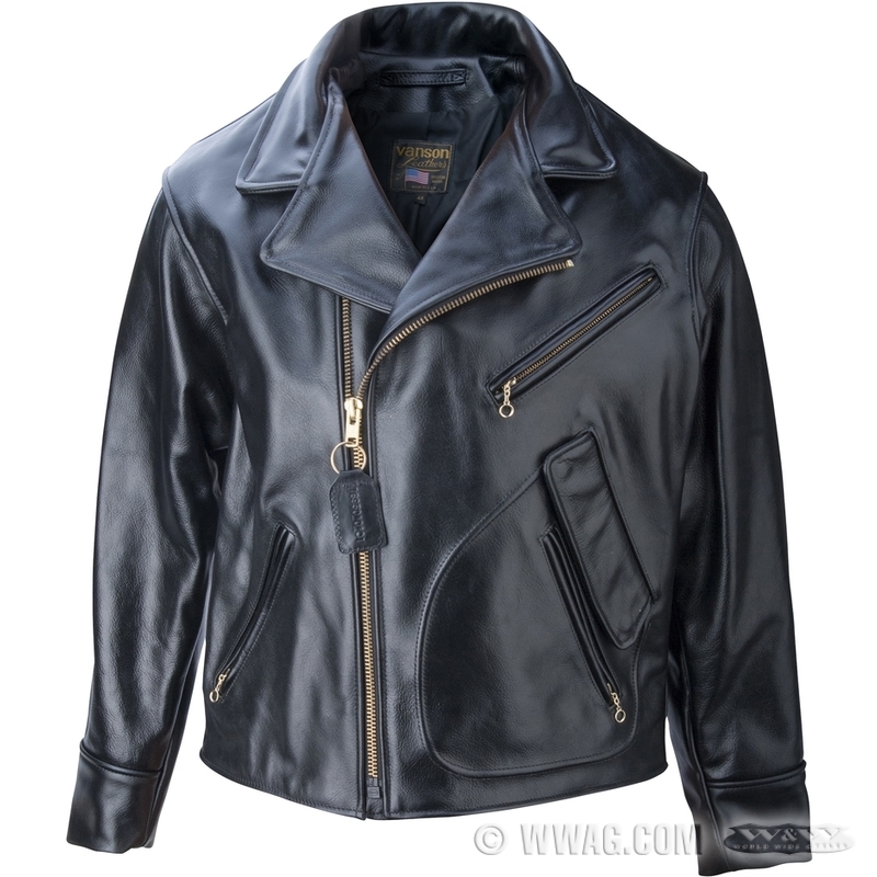 W&W Cycles Apparel and Helmets > Vanson Raid Leather Jackets