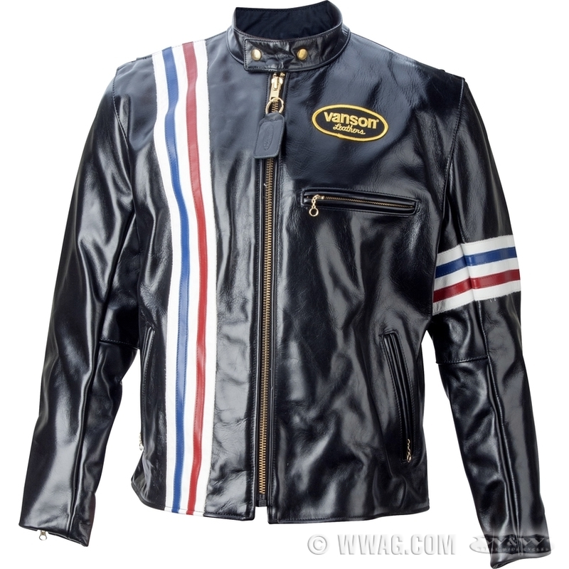 W&W Cycles Bekleidung und Helme > Vanson America Lederjacken