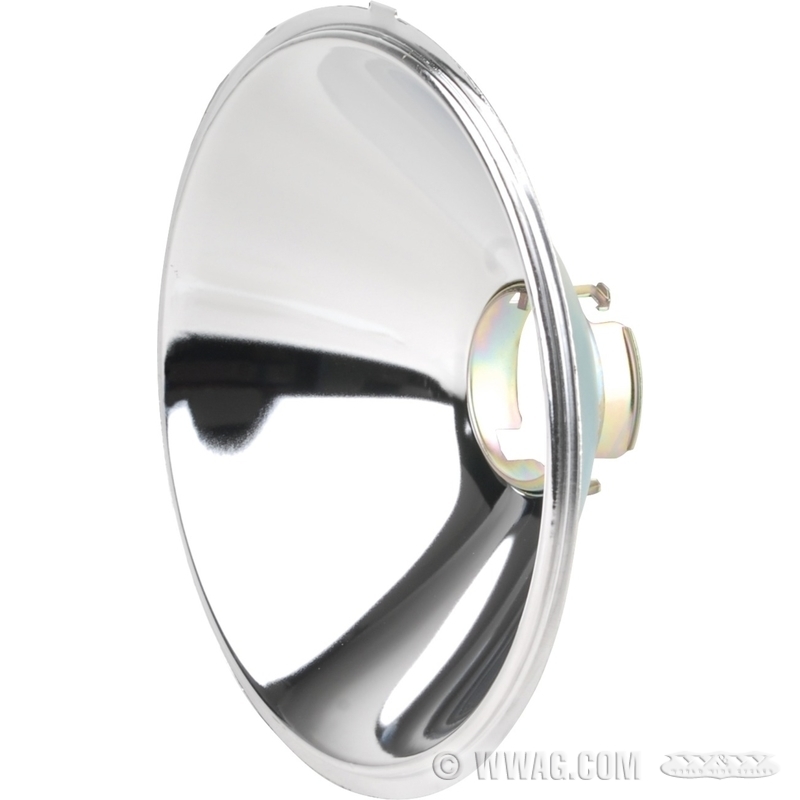 W&W Cycles Lighting > Reflector H4 for Ø 61/2” Springer Style Headlights