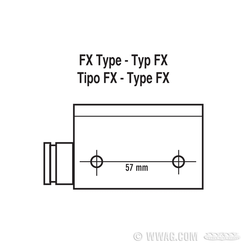 W&W Cycles Brakes > KelseyHayes Type Master Cylinder