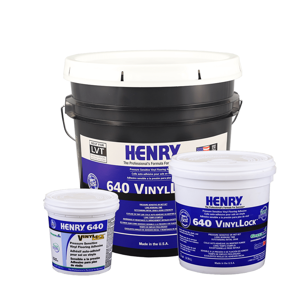 HENRY 640 VinylLock Pressure Sensitive Vinyl Flooring Adhesive