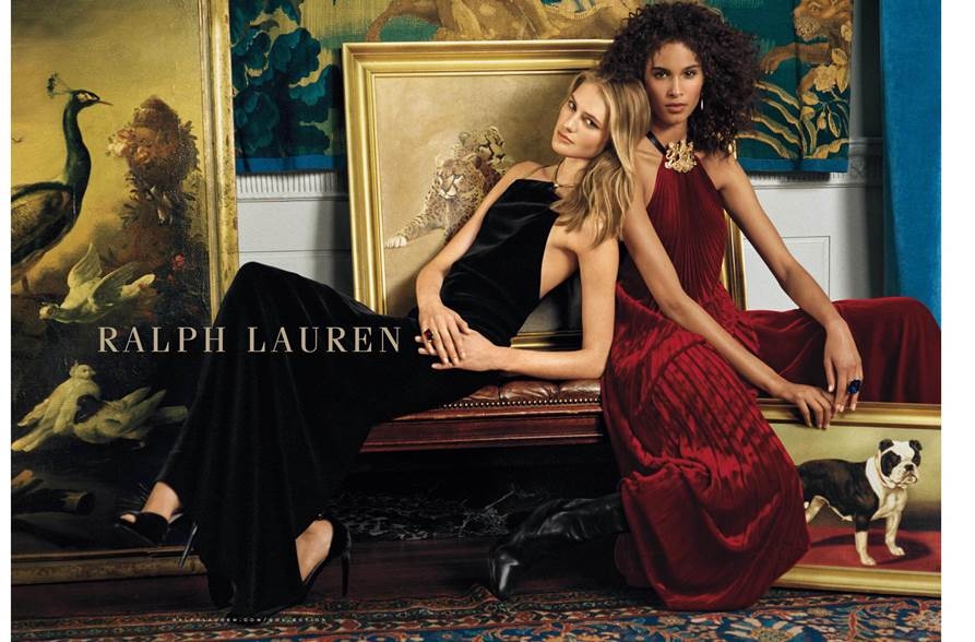 Sanne Vloet Campaign Ralph Lauren, photographer Bruce ber item