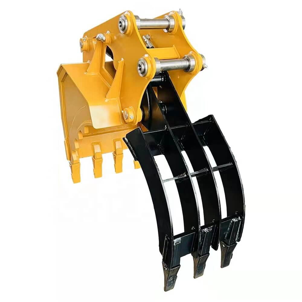 News Excavator Grapple, holding solution