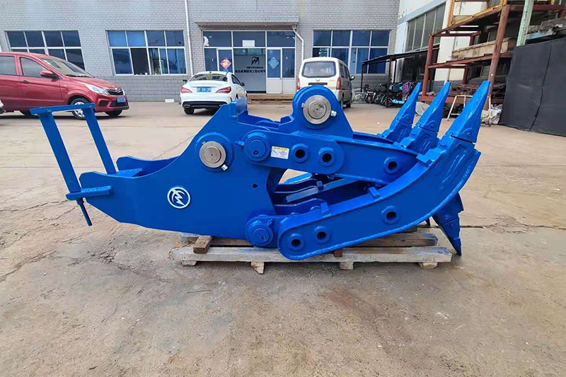 Wholesale Excavator attachments Mechanical grab grapple Manufacturers