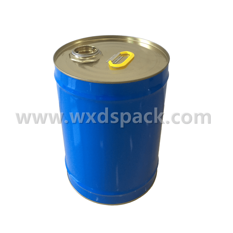 20 Liter Round Closed Top Chemical Barrels with Screw Caps Desheng
