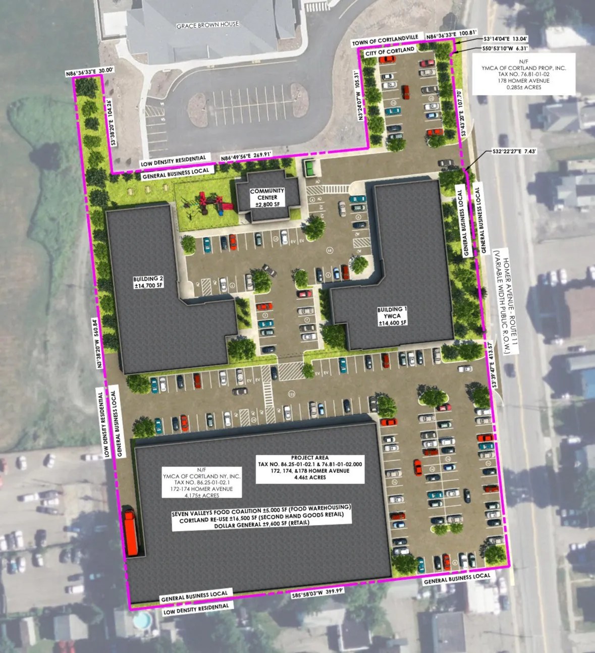 City of Cortland Planning Commission Gives Green Light on Homer Ave