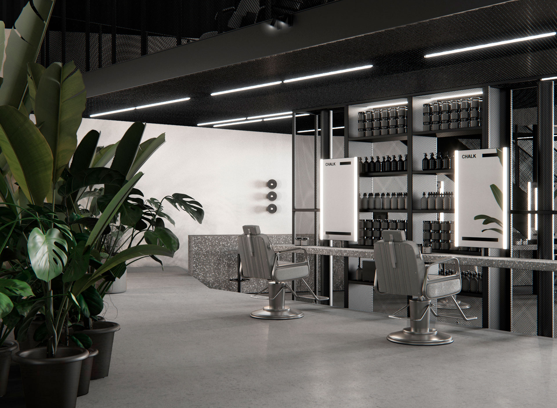 Chalk Hair Salon in Al Serkal, Dubai WY & Esther Engineers