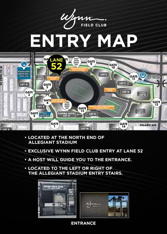 Entry Map Wynn Field Club Wynn Nightlife Entry Map Wynn Field Club Wynn Nightlife