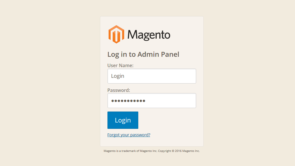 Admin Theme Magento Extension