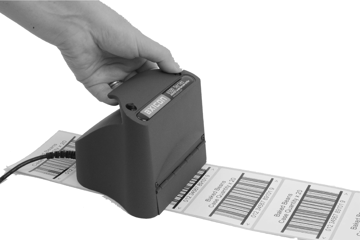 Prüfgerät AXICON 6500 Tragbares Barcode Verifizierungssystem